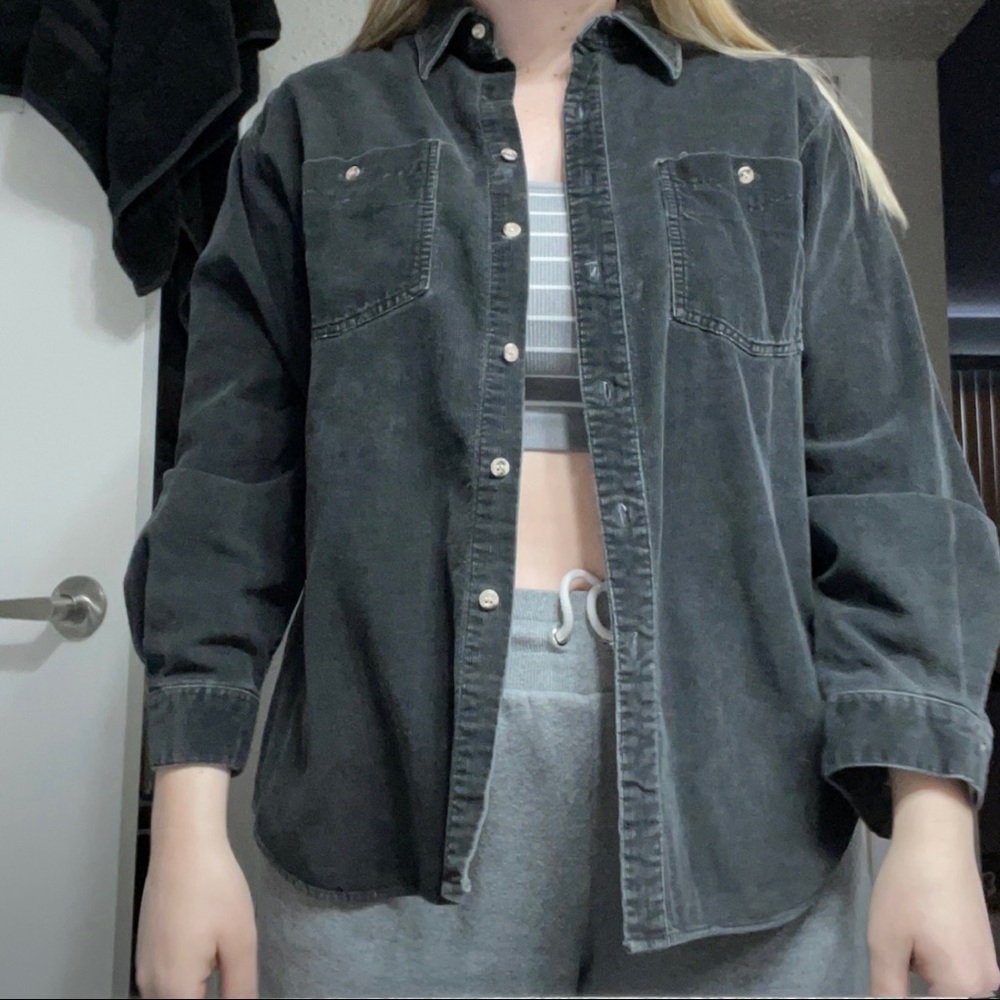 Corduroy flannel jacket!